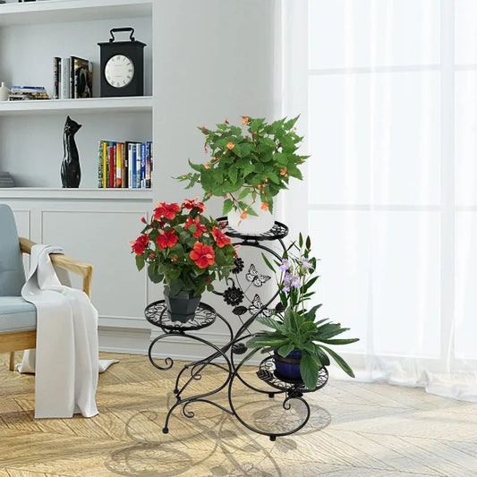 3 Tier Tall Plant Stand Outdoor/Indoor Flower Pot Stand