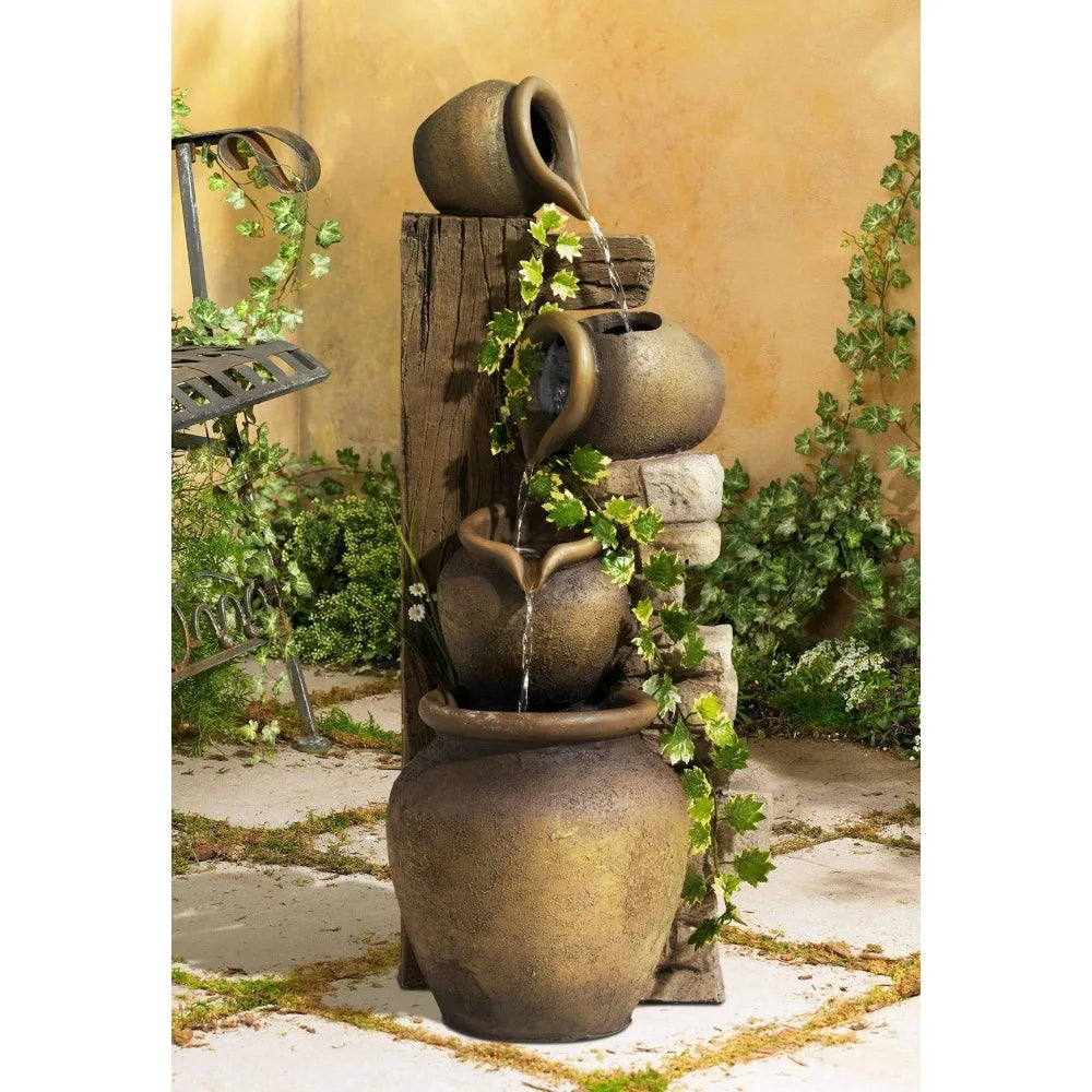 2024 New Three Jugs Fountain and Waterfalls (choice of 4 styles)