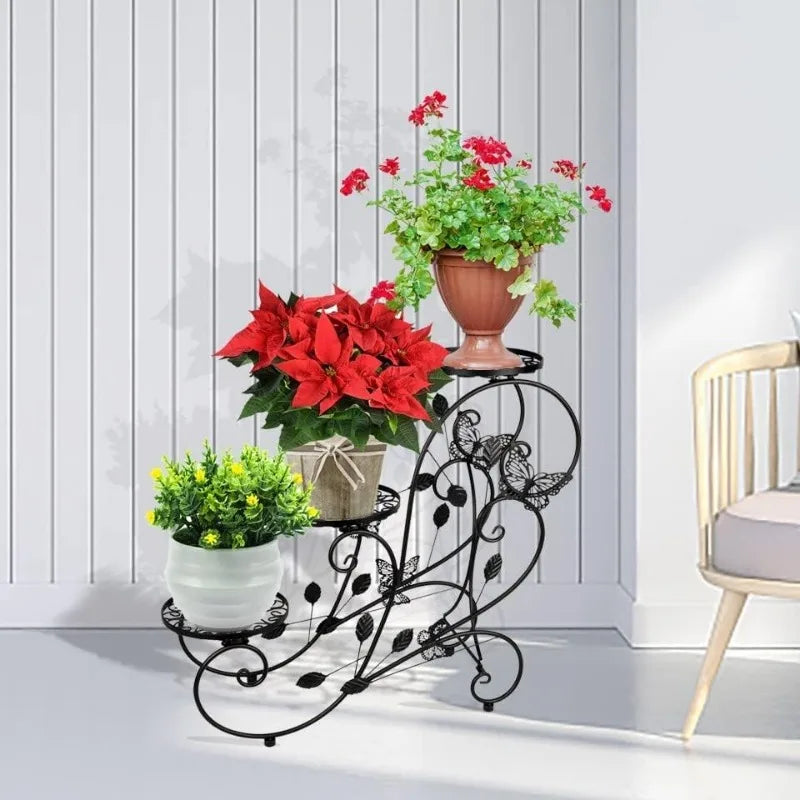 3 Tier Decorative Plant Stand. Outdoor or Indoor