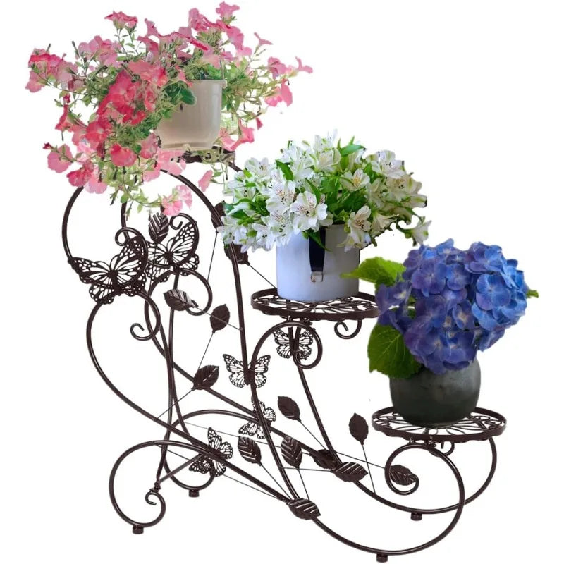 3 Tier Decorative Plant Stand. Outdoor or Indoor